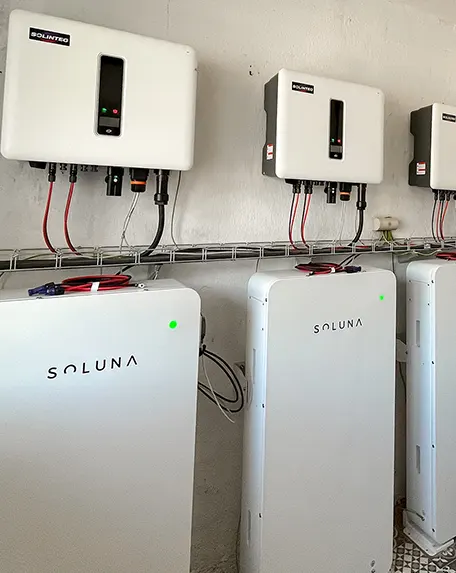 Brno residential solar storage system with parallel operation solution