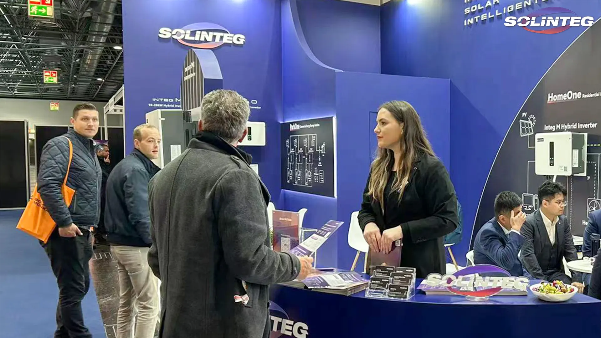 Solinteg debut at Solar Solutions Dusseldorf 2023, showcasing its latest PV storage technology for Central European market